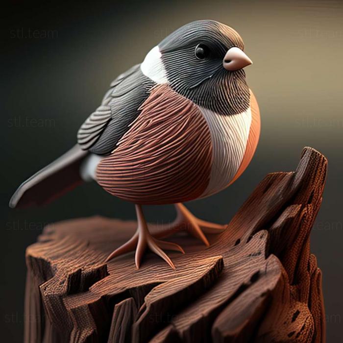 3D model Junco bairdi (STL)